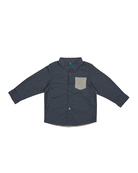 Рубашка Benetton 20838780, Цвет: Серый