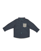 Рубашка Benetton 20838781, Цвет: Серый