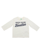 Лонгслив Benetton 20830545, Цвет: Белый