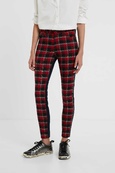 Джинсы Skinny fit с двухсторонним принтом DESIGUAL 20WWDD13_3092, Цвет: Красный