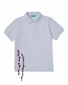 Поло Benetton 30008688, Цвет: Фиолетовый