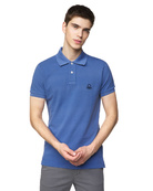 Футболка поло приталенная Benetton 30030091, Цвет: Синий