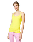 Ребристая майка Benetton 30030133, Цвет: Желтый