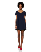 Короткое платье из джерси Benetton 30030161, Цвет: Синий
