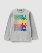 Реглан Benetton 30031847, Цвет: Серый
