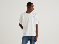 Футболка Benetton 3085J1AA0_074, Цвет: Белый