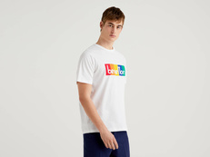 Футболка Benetton 3096J17H6_901, Цвет: Синий