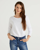 Лонгслив Benetton 3BVXE19E4_101, Цвет: Белый