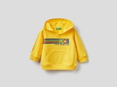 Худи Benetton 3CY4C2278.P_3N7, Цвет: Желтый