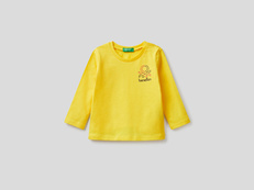 Реглан Benetton 3I1XC155S.P_3N7, Цвет: Желтый