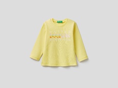 Реглан Benetton 3I9WC151Q.P_2V6, Цвет: Желтый