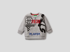 Свитшот Benetton 3J68C155W.P_501, Цвет: Серый