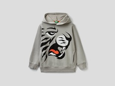 Худи Benetton 3J68C2261.G_03F, Цвет: Серый