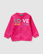 Толстовка Benetton 3J70C5839.P_02A, Цвет: Фиолетовый