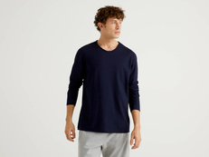 Реглан Benetton 3JE1J19A9_016, Цвет: Синий