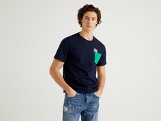 Футболка Benetton 3MI5J19H9_016, Цвет: Синий