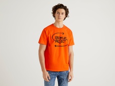 Футболка Benetton 3MI5J1AF8_3D3, Цвет: Оранжевый