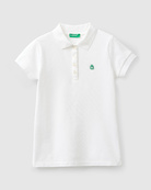 Поло Benetton 3ZD1C3137.G_101, Цвет: Белый