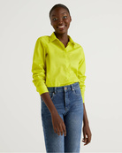 Рубашка Benetton 5CQY5QC13_29B, Цвет: Салатовый