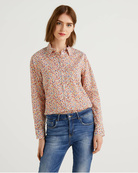 Рубашка Benetton 5OA95Q8U4_66M, Цвет: Мультиколор