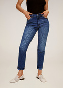 Джинсы Mom-fit Mango 77000518_TO, Цвет: Синий