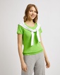 Джемпер с коротким рукавом Benetton