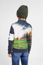 Двусторонняя толстовка в стиле футбола DESIGUAL
