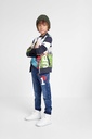 Двусторонняя толстовка в стиле футбола DESIGUAL