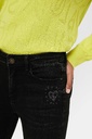 Укороченные джинсы скинни DESIGUAL