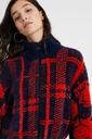 Вязаный жакет с высоким воротом DESIGUAL