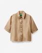 Рубашка из Льна Benetton