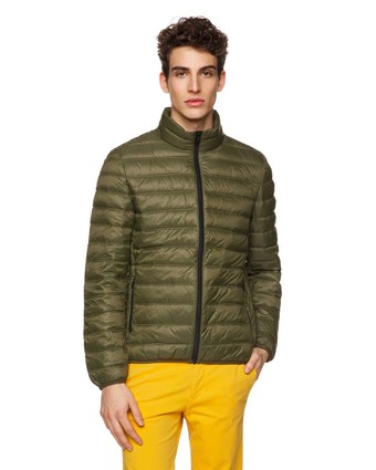 Сверхлегкий облегающий пуховик Benetton