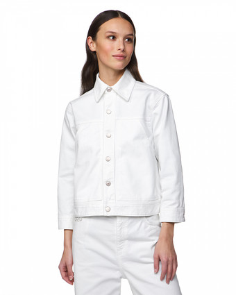 Куртка из цветного денима Benetton