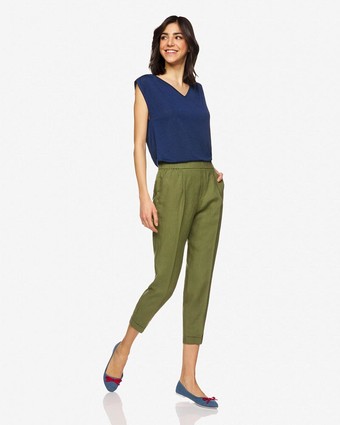 Брюки из Льна Benetton