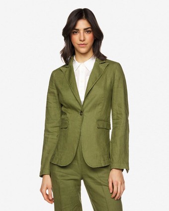 Пиджак из Льна Benetton