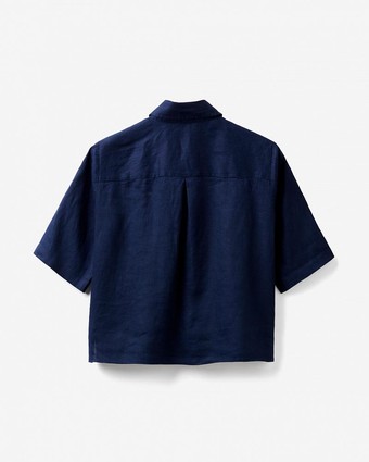 Рубашка из Льна Benetton
