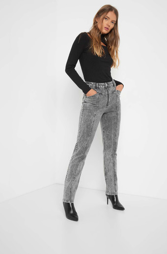 Джинсы mom fit с высокой посадкой Orsay